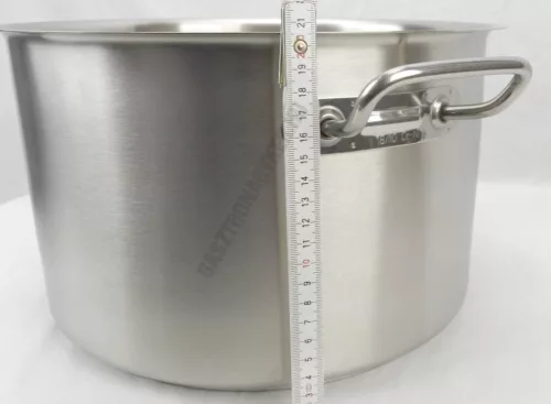 Magas lábas 16 liter 32×20 cm, rozsdamentes, Kayalar