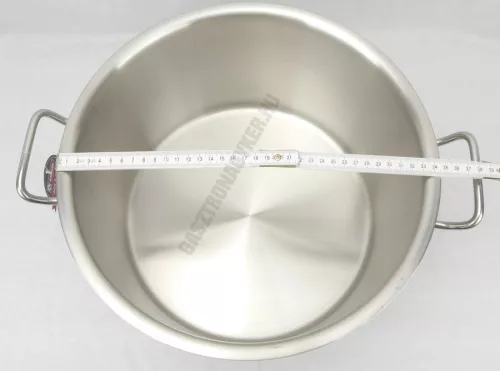 Magas lábas 16 liter 32×20 cm, rozsdamentes, Kayalar