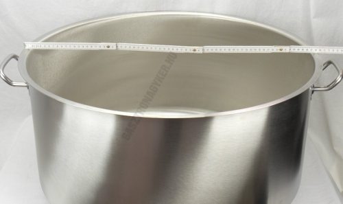 Magas lábas 116 literes 65 cm átm, rozsdamentes, Kayalar