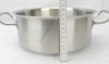 Alacsony lábas 4,5 literes 24×10 cm, rozsdamentes, Kayalar