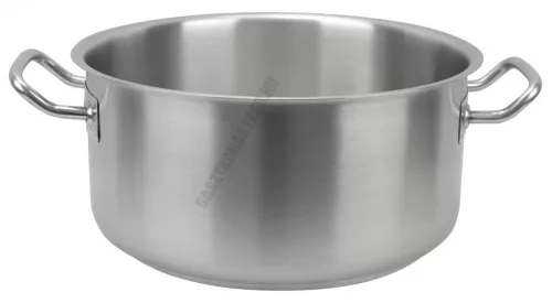 Alacsony lábas 17 liter 35×17 cm, rozsdamentes, Kayalar