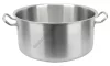 Alacsony lábas 25 literes 40×20 cm, rozsdamentes, Kayalar
