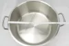 Alacsony lábas 25 literes 40×20 cm, rozsdamentes, Kayalar