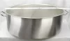 Alacsony lábas 83 liter 65×25 cm, rozsdamentes