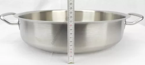 Bécsiszelet-sütő, 40 cm, rozsdamentes, Kayalar