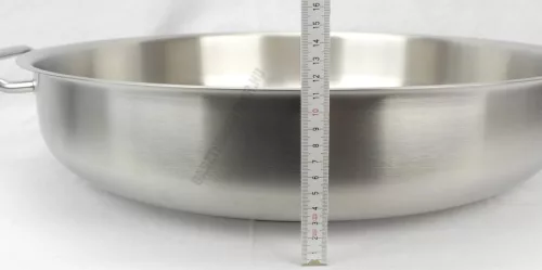 Bécsiszelet-sütő, 50 cm, rozsdamentes, Kayalar