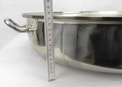 Bécsiszelet-sütő, 55 cm, rozsdamentes, Kayalar