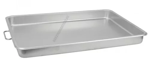Tepsi füllel 62×42 cm 12 l, rozsdamentes