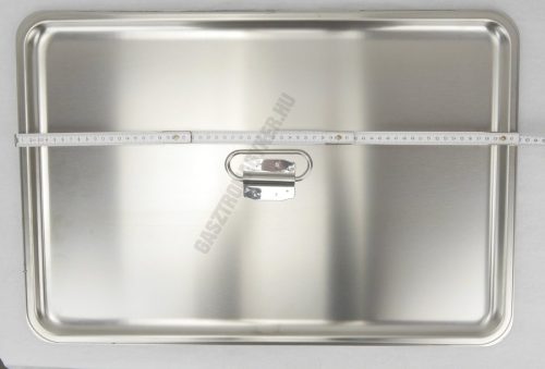 Fedő tepsihez 60×40 cm, rozsdamentes