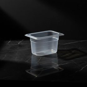 GN edény, 1/9 100 mm, 0,75 l, polikarbonát