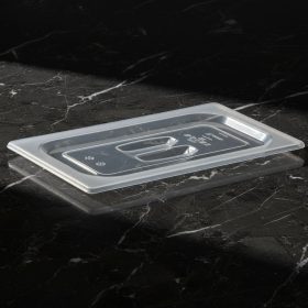 GN 1/4 fedő, átlátszó, polikarbonát