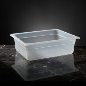 GN edény, 1/2 100 mm, polipropilén