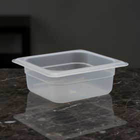 GN edény, 1/6 65 mm, 0,75 l, polipropilén
