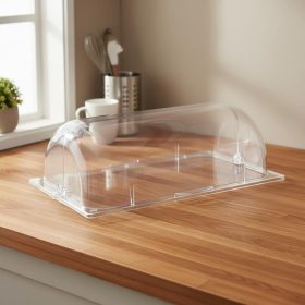 GN 1/1 Roll-Top fedő, 53,5 x 18 x 36 cm, polikarbonát