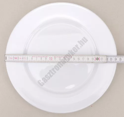 Lapostányér, 25 cm, törhetetlen polikarbonát