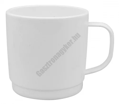 Polikarbonát bögre 250 ml fehér