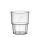 Polikarbonát pohár, 180 ml, egymásba rakható