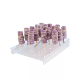  Jégkrémállvány fapálcikás jégkrémhez, 24 db-os, 360×250×50 mm