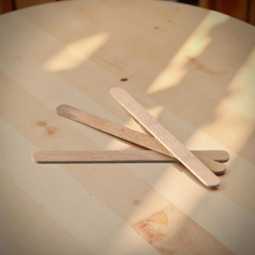 Fa jégkrémpálcika, mini, 500 db/csomag, 72x8 mm