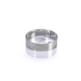 Tortakarika sütőkeret, kerek, 140×40 mm, rozsdamentes