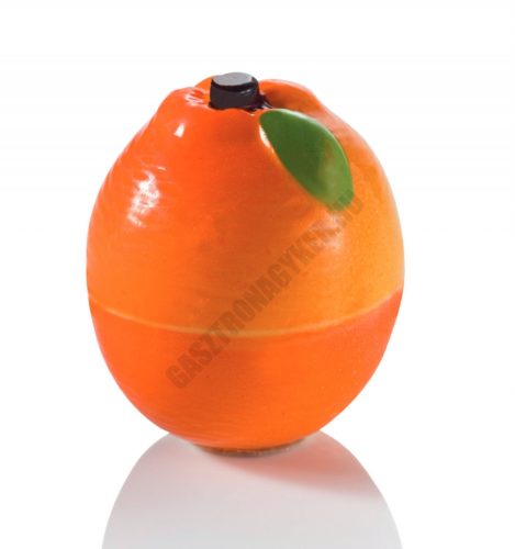 3D bonbon narancs csokoládéforma (20FRUIT05), 28 adag, polikarbonát