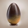 Húsvéti csokoládéforma (20U3D04), tojás, 122x185 mm, 2 adag, műanyag