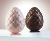 Húsvéti csokoládéforma (20U3D06), tojás, 115x155 mm, 2 adag, műanyag
