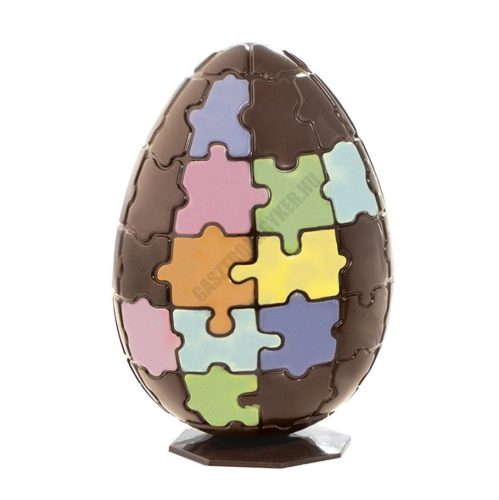 Húsvéti csokoládéforma (20U500), tojás, 105x150 mm, 1 adag, polikarbonát