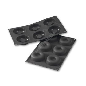 Szilikon sütőforma, Savarin, 6 adag, 300×175 mm