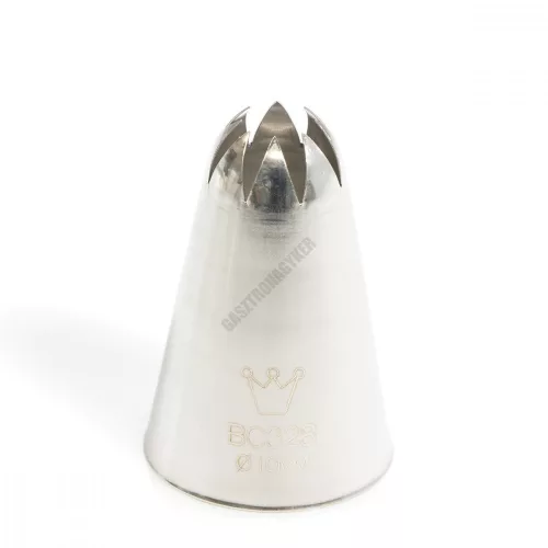 Csillagcső, 10 mm, csillag alakú nyílás