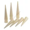 Cannoli kúpos forma, 30×120 mm, műanyag, 10 db/csomag