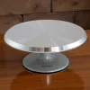 Forgatható alumínium tortaállvány, 29 cm