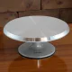 Forgatható alumínium tortaállvány, 29 cm