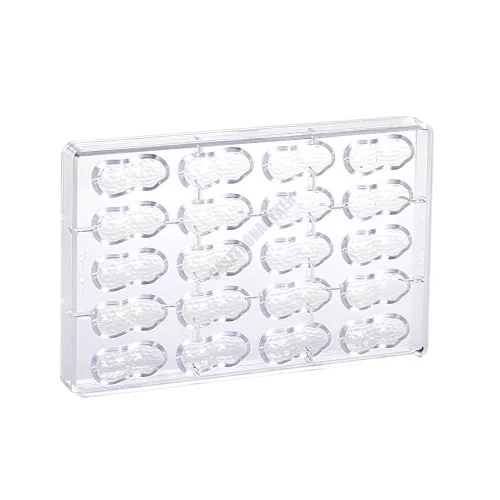Bonbon csokoládéforma (MA1036), 20 adag, polikarbonát