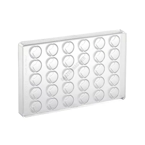 Bonbon csokoládéforma (MA1963), 30 adag, polikarbonát