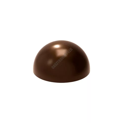 Bonbon csokoládéforma (MA5000), 30 mm félgömb, 24 adag, polikarbonát