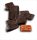 Choco and the City nápolyi csokoládéforma (MA6006), 275x175 mm, 24 db-os, polikarbonát