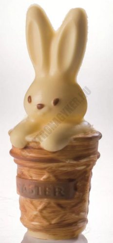 3D húsvéti csokoládéforma (MAC614S), nyuszi, műanyag