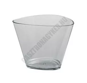 Pohárkrém-desszert tégely, Triangle, átlátszó, 175 ml, 100 db