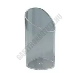 Pohárkrém-desszert tégely, Tube, átlátszó, 80 ml, 100 db