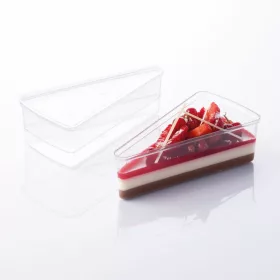 Pohárkrém-desszert tégely, Tortaszelet, 160 ml, 100 db