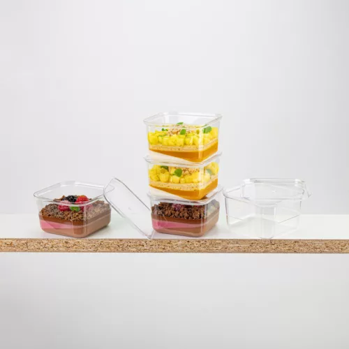 Pohárkrém-desszert tégely, Kubito, 210 ml, 100 db