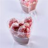 Pohárkrém-desszert tégely, Heart, 100 ml, 73x64x52 mm