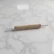 Nyújtófa csapágyas műanyag nyéllel, hasznos felület: 45 cm átmérő: 8 cm