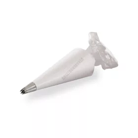   Habzsák, fehér, szuper erős, 40 cm-es eldobható, 100 db/csomag