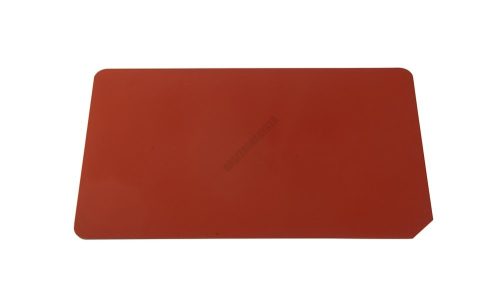Sütőlap, szilikon, 42x27 cm, piros