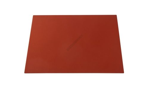 Sütőlap, szilikon, 43x36 cm, piros