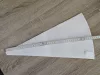 Habzsák, 46 cm, pamut
