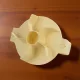 Péksütemény mintázó, girella, 8 cm, műanyag