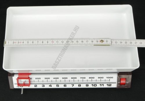 Tolósúlyos konyhamérleg, 13 kg méréshatár, klasszikus